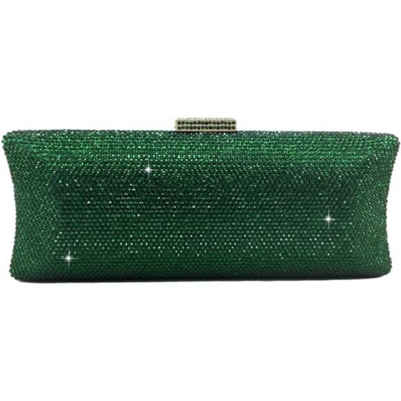 Long Evening Bags Clutches for Women Green